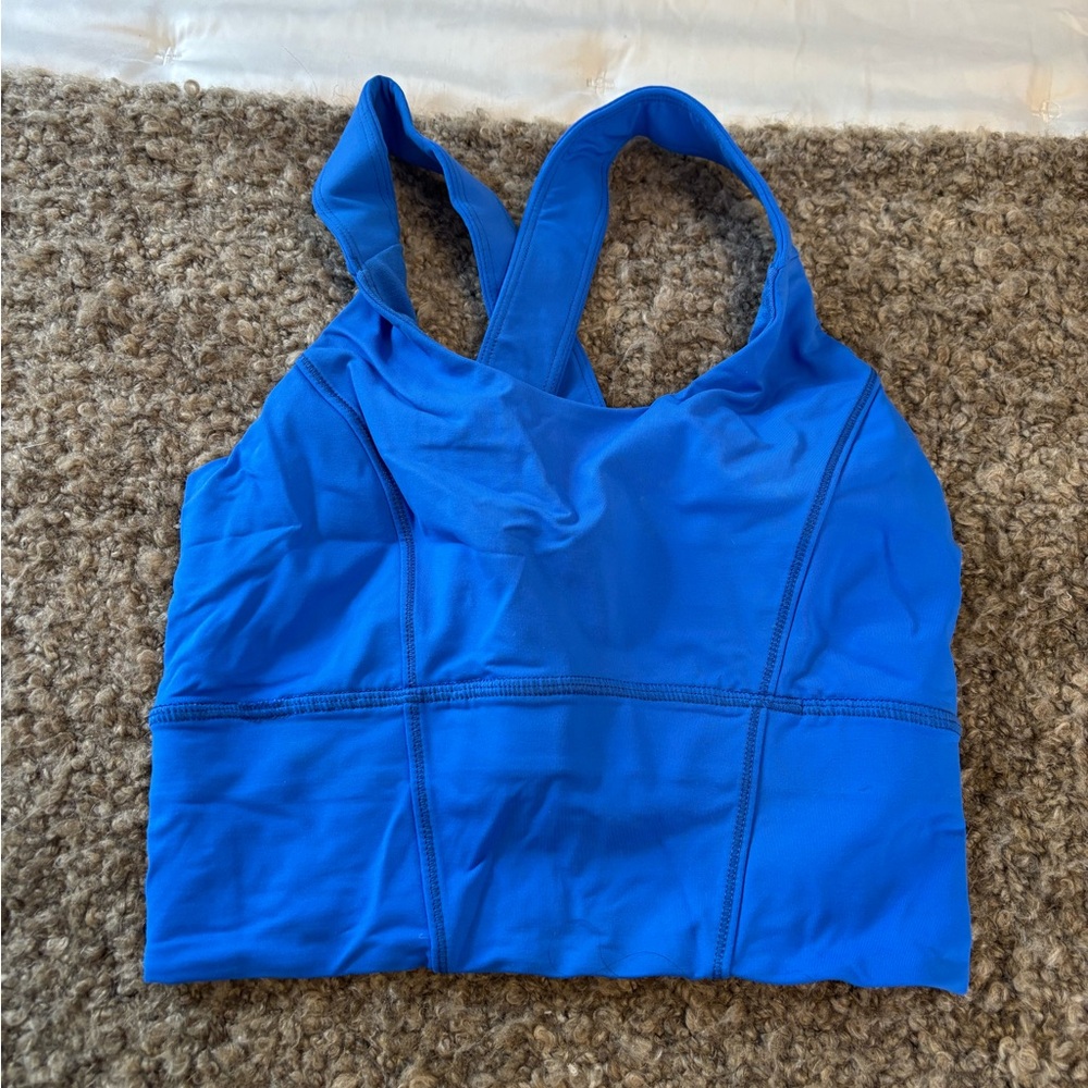 Lululemon Athletica Electric Blue Sports Bra